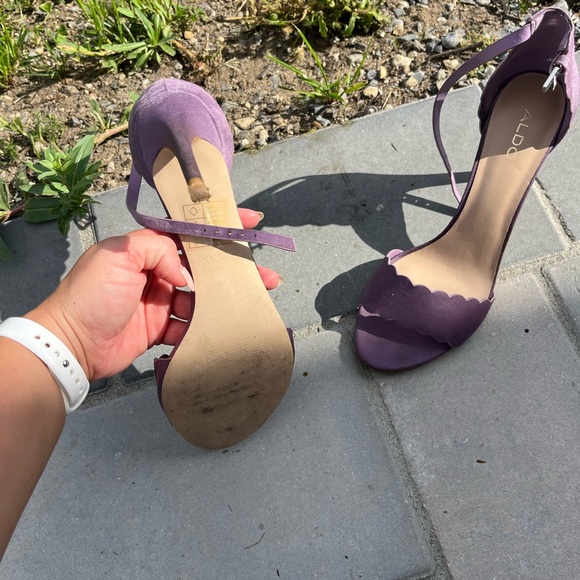Aldo Purple Heels - 8.5 size - Picture 7 of 7